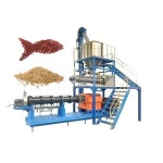 Fish Floating Feed Extruder Machine Aquatic Food Processing Tools and Equipment Linea Extrusora