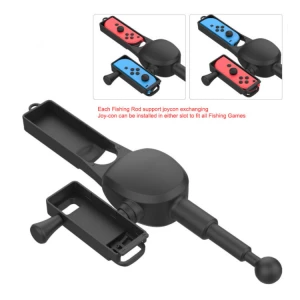 Fishing rod Compatible Controller Grips with Switch Joy Con Wear-Resistant Grip Controller