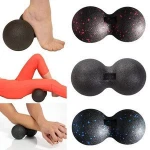Fitness Peanut Massage Ball  Massager Roller Yoga Gym Relaxing Exercise Equipment Fitness Balls