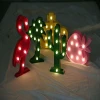 Flamingo Cactus Pineapple Cloud shaped desk decoration led light led motif light christmas light