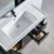 Import floor standing luxury chinese modern new solid wood bathroom vanity from China
