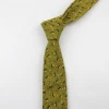Flower Soft Mens 100% Cotton Necktie Bright Check Artificial Skinny Ties Men business Small Tie Designer Cravat
