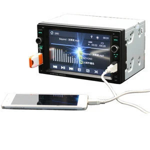 FM/Bluetooth/USB/SD/MP3/MP5/Video 2 din car MP5 with Rear view and Steering Wheel
