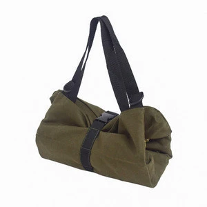 Foldable Tool bag,Car canvas roll up tool bag,vehicle Canvas tool bag pouch