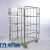 Import foldable wire mesh steel metal storage cage trolley Warehouse Folding Rolling Metal Container Storage Cage With Wheels from China
