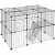 Import Folding pet fence simple disassembly puppy fence combination cat cage small rabbit cage from China