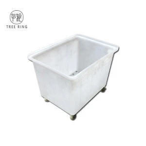 Food Grade Rectangle Poly Feed Storage Tub For Fish, Meat, Or Poultry Fresh And Organized