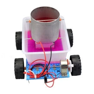 For kids diy thermoelectric hot water driving car physics experiment kit