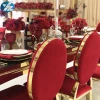 Foshan Furniture Most Popular Stainless Steel Banquet Hall Chairs