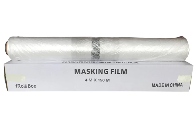 Free sample best quality overspray car painting masking film automotive