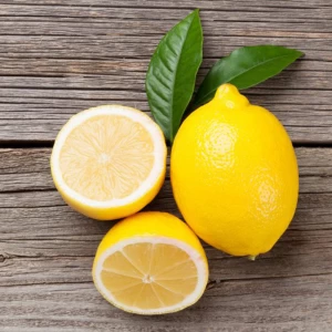 Fresh citrus fruit lemons for sale