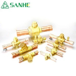 Fridge parts refrigeration service valve