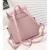 Import FS6248 Bag MochilasTrending Handbag Fashion College School Bags Girls Pink Backpack from China
