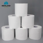 FSC White Embossed Bamboo Toilet Tissue Paper for toilet