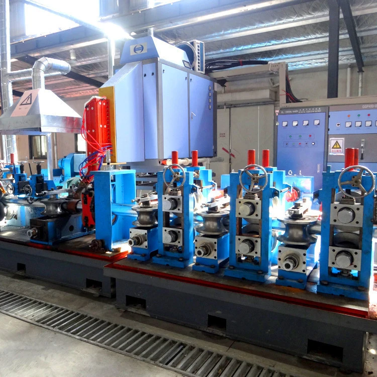 Full automatic carbon steel used erw tube mill production line
