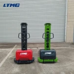 Full electric stacker 500kg portable auto lift self loading electric pallet stacker
