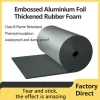 Funas Self Adhesive Rubber Foam Insulation Sheet NBR Foam Insulation Roll With Glue Insulation Board