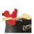 Import Funny Design Bird Shape Pot Clip Heat-resistance Silicone Spoon Rest Kitchen Utensils Spoon Holder from China