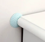 Furniture back door anti-collision stick,round rubber-free anti-collision pad,Rubber door stop
