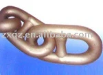 G80 hot dip galvanized Stud link anchor chain