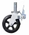 Import galvanized heavy duty 6 8 inch fixed scaffolding caster wheel from China