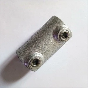 Galvanized tube clamps, key clamps for handrails