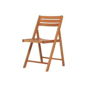 Garden teak wooden folding chair