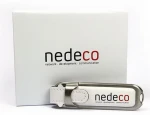 Giveaway Usb Gadget Leather Flashdisk Memory Stick With Logo 16Gb