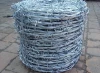 Good quality barbed wire length per roll, galvanized barbed wire for railway protection
