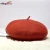 Import Good quality fancy classic warm solid color wholesale custom wool berets from China