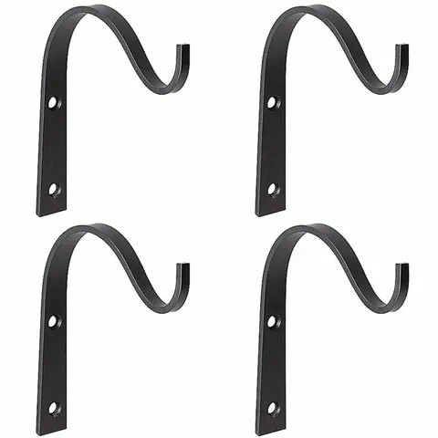 Buy Good Quality Simple Hooks & Rails Metal Modern Black Detachable S ...