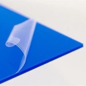Good sticky and tearing pe self adhesive protective plastic film