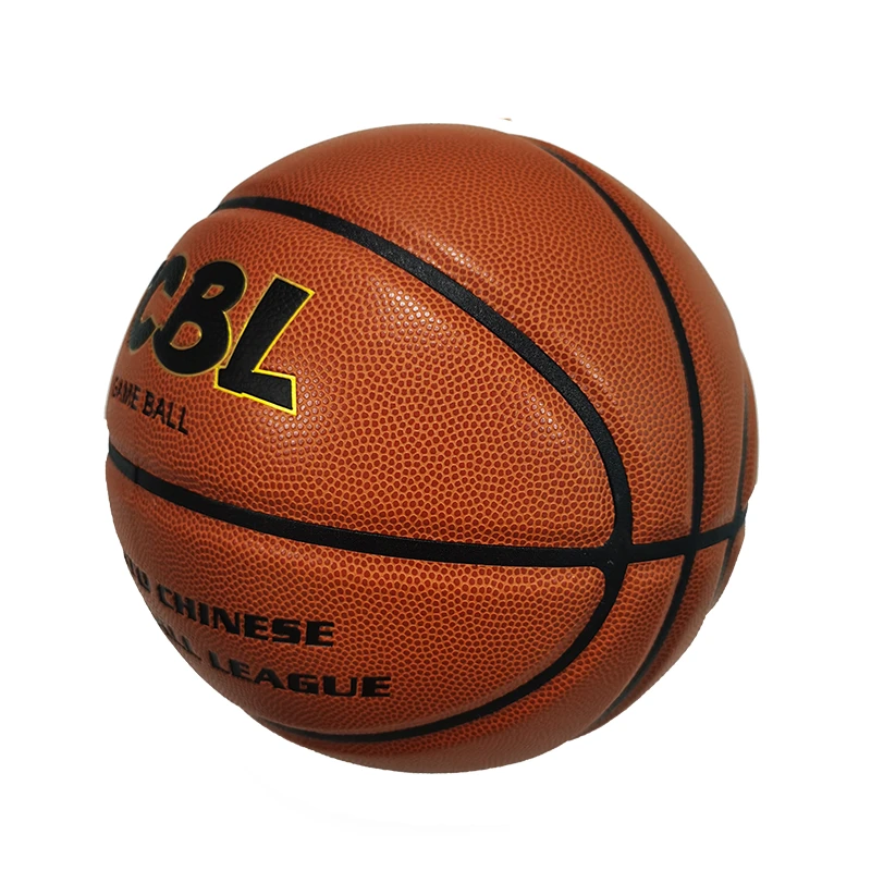 good wholesales factory custom made design leather indoor game basket ball adult training basketball