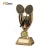 Import grammy award globe plastic silver  racing trophy cup custom  plastic metal silver design dance sports from china from China