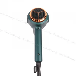 Gubebeauty ion hair dryer fast hooded hair dryer fluffing hot&cold salon homeuse electric hair dryer with comb FCC&CE