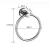 Import Hand Towel Ring Stainless Steel Bathroom Towel Ring Chrome Finishing from China