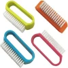 Handle Grip Nail Brush, Fingernail Scrub Cleaning Brushes for Toes and Nails Cleaner