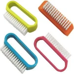 Handle Grip Nail Brush, Fingernail Scrub Cleaning Brushes for Toes and Nails Cleaner