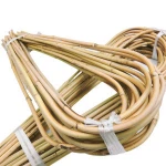 Handmade 24 in. Bamboo U Trellis Hoop Stakes for Garden