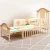 Import Hardwood Made  Baby Crib And Raw Pine Material Baby Bed Swinging Crib from China