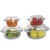 Import Heat resistant glass cooking pot clear transparent borosil microwave cookware set from China