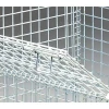 Heavy duty  stackable galvanized fabricated collapsible steel metal wire mesh storage stacking bin