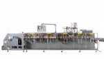 HFFS Granule powder ketchup horizontal doypack spout pouch form fill seal packaging machine