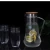 Import High borosilicate hot water glass pitcher 1.5L for home, restaurant and hotel from China