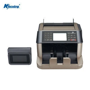 High Cost Performance Indian Rupee Mix Value Counting Money Counter with Counting and Detecting Function Financial Equipment
