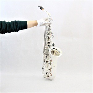 High-end silver plated saxophone alto professional handmade woodwind saxophone alto