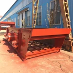 High frequency vibrating screen for gold, nickle, cooper, iron ore