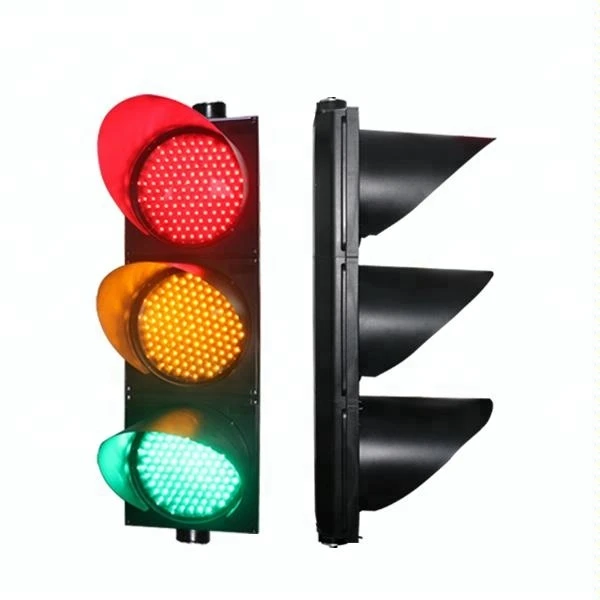High Power 12 Inch Led Traffic Signal Green Amber Red Three Colors Price