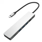 High quality 7 in 1 USB C HUB with USB C HDTV USB3.0 SD/TF Ports for Mac book/Laptops