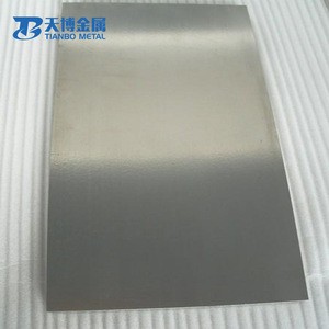 High quality cold rolling annealed Polished molybdenum alloy sheet plate for Vacuum Furnace Price